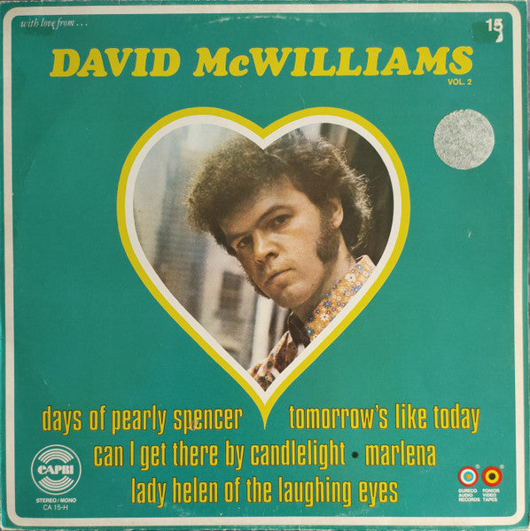 David McWilliams : David McWilliams Vol. 2 (LP, Album)