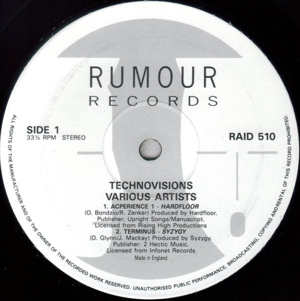 Various : Technovisions (2xLP, Comp)