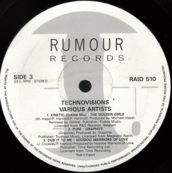 Various : Technovisions (2xLP, Comp)