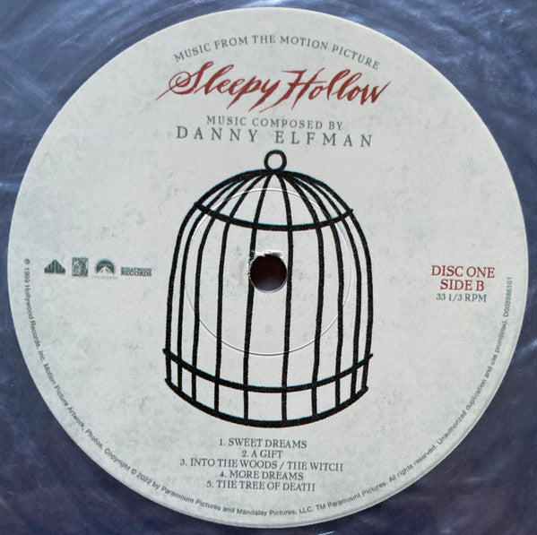 Danny Elfman : Sleepy Hollow (Music From The Motion Picture) (2xLP, Album, RE, Blo)