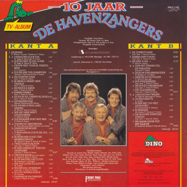 De Havenzangers : 10 Jaar (LP, Comp)