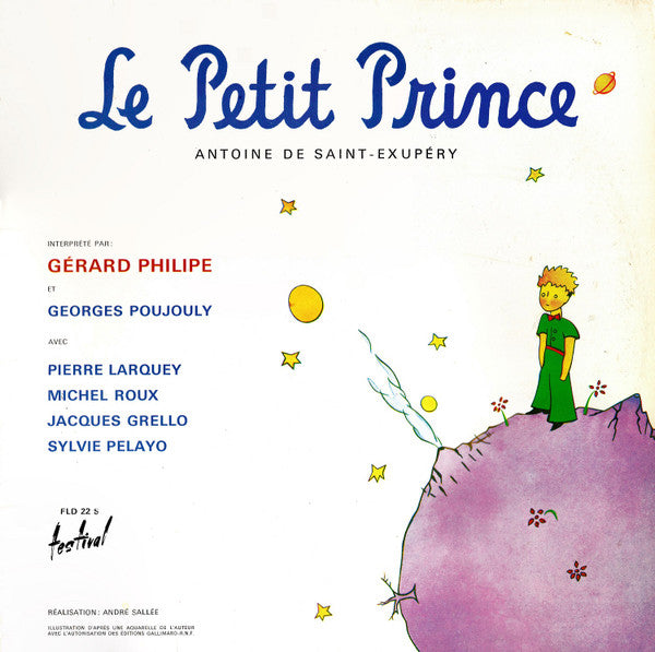 Antoine De Saint-Exupéry : Le Petit Prince (LP, Album, RE, Gat)