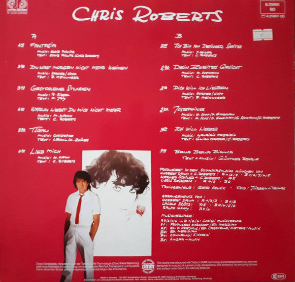 Chris Roberts : Hautnah (LP, Album)