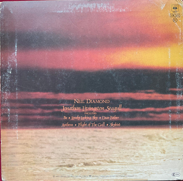 Neil Diamond : Jonathan Livingston Seagull (Original Motion Picture Sound Track) (LP, Album, Gat)