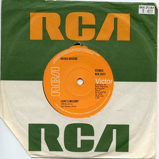 Ducks Deluxe : Love's Melody (7", Single)