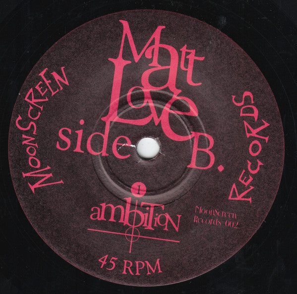 Matthew Love : 3am (7", Fol)