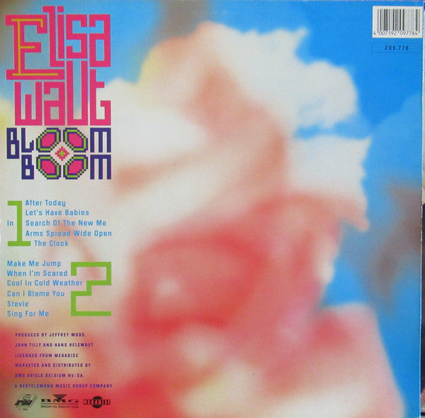 Elisa Waut : Bloom Boom (LP, Album)