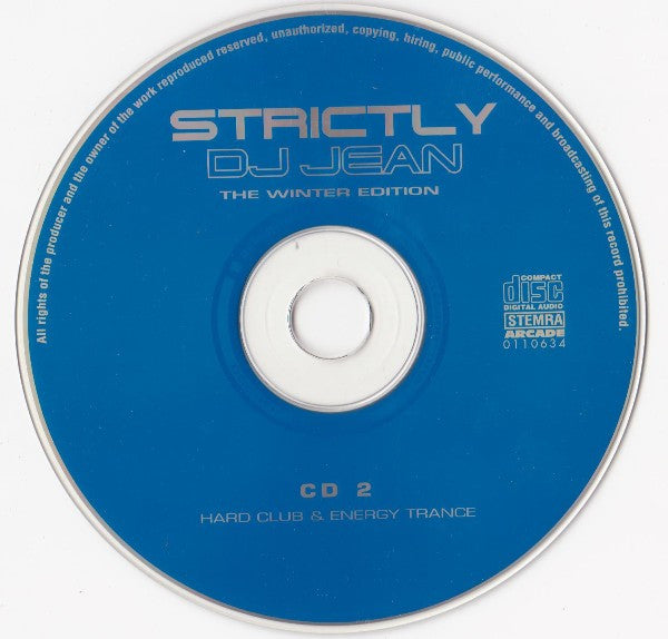 DJ Jean : Strictly DJ Jean - The Winter Edition (2xCD, Mixed)