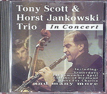 Tony Scott (2) & Horst Jankowski Trio : In Concert (CD, Album)