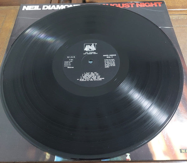 Neil Diamond : Hot August Night (2xLP, Gat)