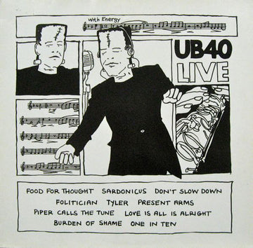 UB40 : Live (LP, Album)