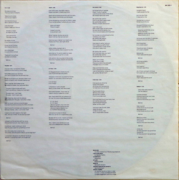 Metallic Traffic : Metallic Traffic (LP, Album)