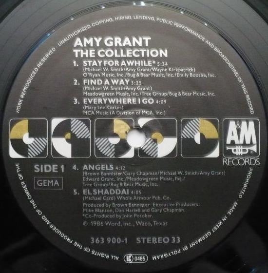 Amy Grant : The Collection (LP, Comp)