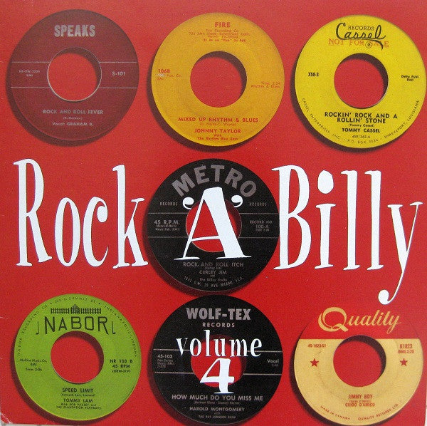 Various : Rockabilly Volume 4 (LP, Comp)