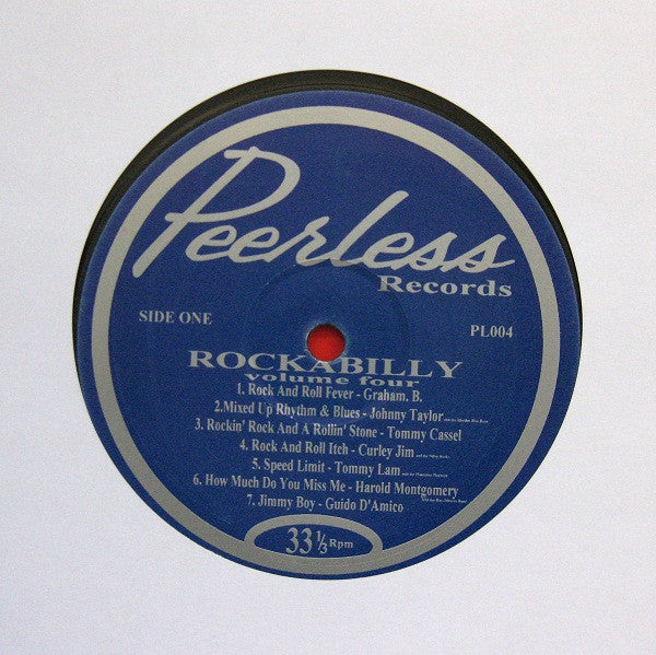 Various : Rockabilly Volume 4 (LP, Comp)