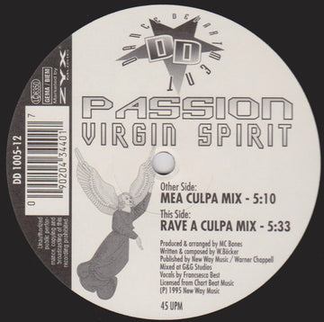 Virgin Spirit : Passion (12", Maxi)