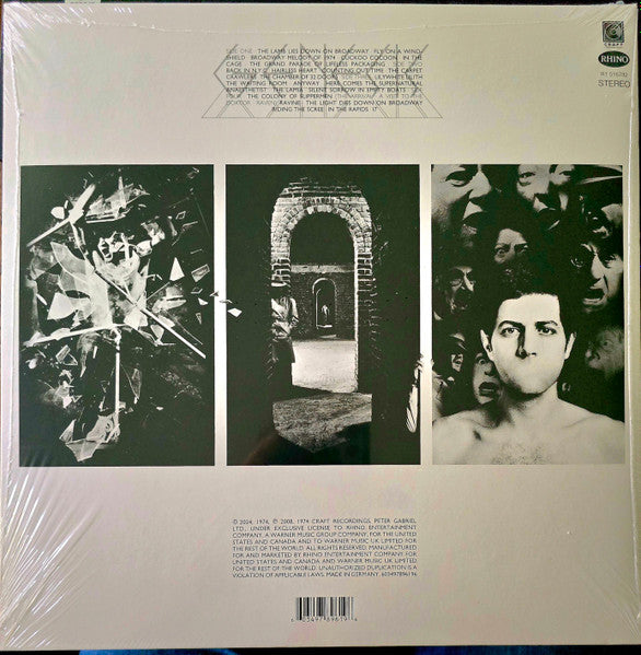 Genesis : The Lamb Lies Down On Broadway (2xLP, Album, RE)