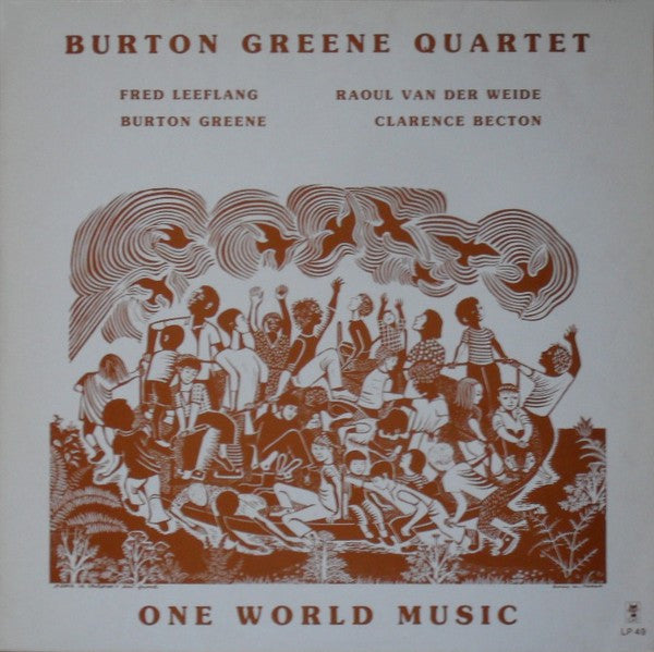 Burton Greene Quartet : One World Music (LP)