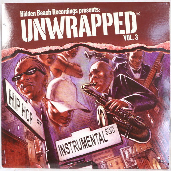 Various : Hidden Beach Recordings Presents: Unwrapped, Vol. 3 (2xLP, Comp)