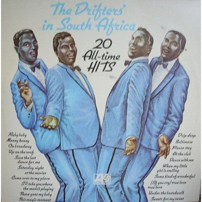 The Drifters : The Drifters' Story - 20 All-time Hits (LP, Comp)