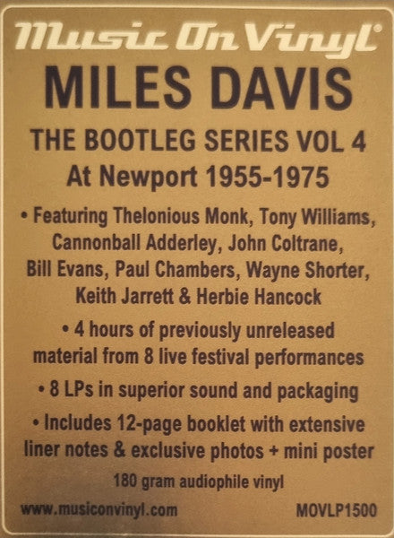 Miles Davis : At Newport 1955-1975 (The Bootleg Series Vol. 4)  (8xLP, 180 + Box, RE)