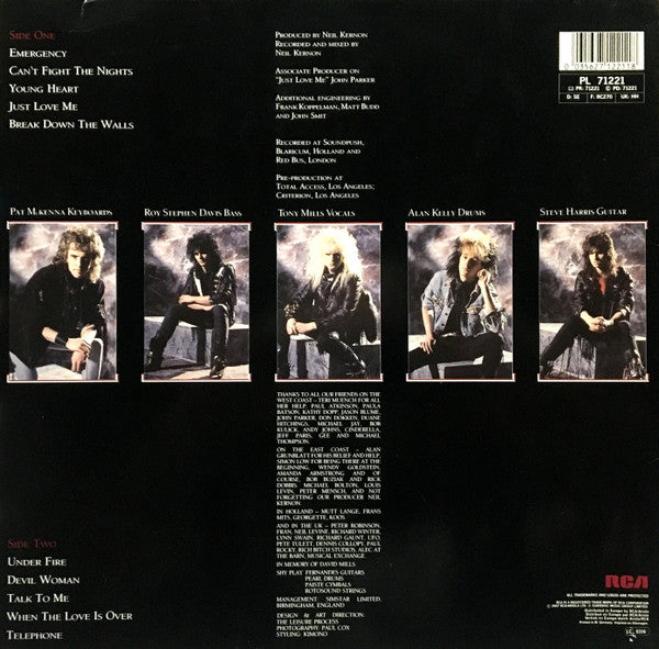 Shy (5) : Excess All Areas (LP, Album)