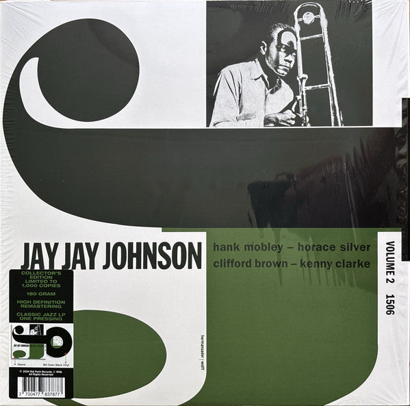 Jay Jay Johnson* : Volume 2 (LP, Album, Mono, Ltd, RE, RM, 180)