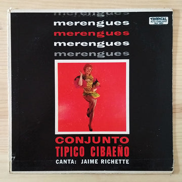 Conjunto Tipico Cibaeño Canta: Jaime Richette* : Merengues (LP)