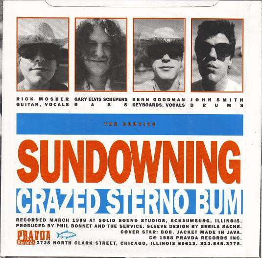 The Service (2) : Sundowning (7", Single)