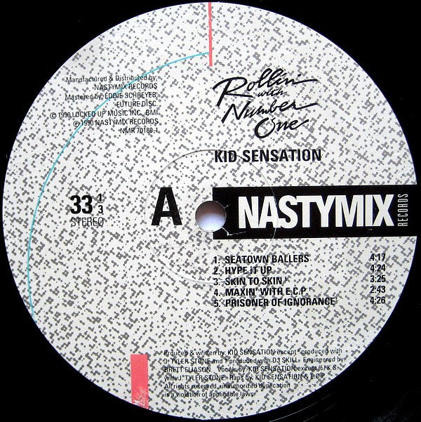 Kid Sensation : Rollin' With Number One (LP, Album)