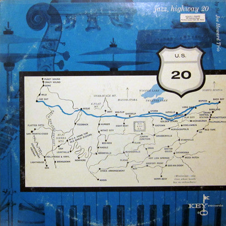 The Joe Howard Trio : Jazz, Highway 20 (LP, Album, Mono)