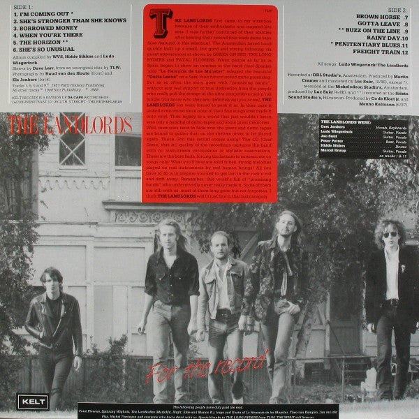 The Landlords : For The Record (LP, Album)