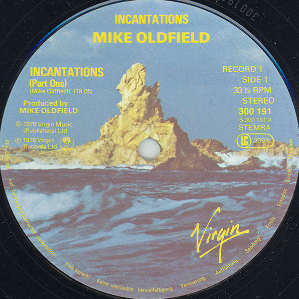 Mike Oldfield : Incantations (2xLP, Album, Gat)