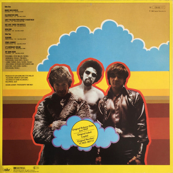 Steve Miller Band : Brave New World (LP, Album, RE)