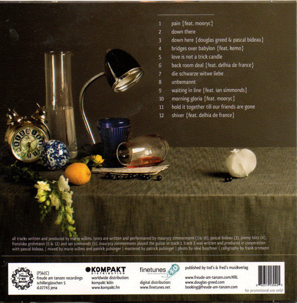 Douglas Greed : KRL (CD, Album, Promo)