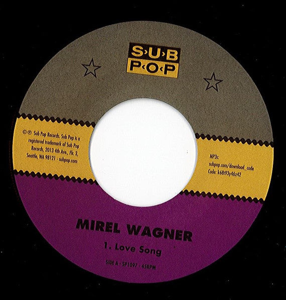 Mirel Wagner : Love Song (7", Single)