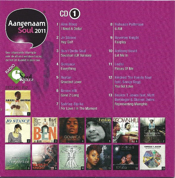 Various : Aangenaam Soul 2011 (2xCD, Comp)