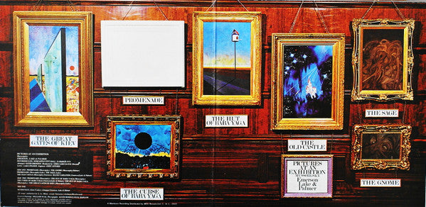 Emerson, Lake & Palmer : Pictures At An Exhibition (LP, Album, RE)
