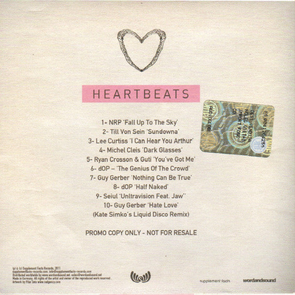 Various : Heartbeats (CD, Promo)