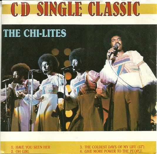 The Chi-Lites : Have You Seen Her (CD, Single, Car)