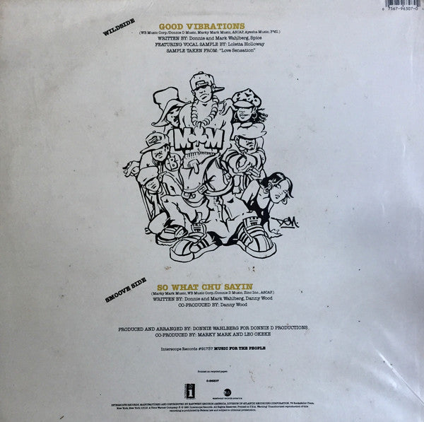 Marky Mark And The Funky Bunch* Featuring Loleatta Holloway : Good Vibrations (12")