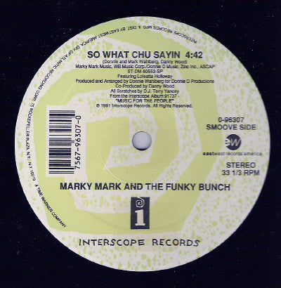 Marky Mark And The Funky Bunch* Featuring Loleatta Holloway : Good Vibrations (12")