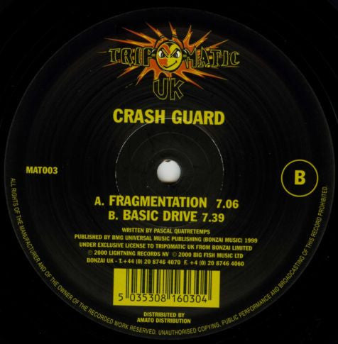 Crash Guard : Fragmentation / Basic Drive (12")