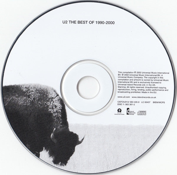 U2 : The Best Of 1990-2000 & B-Sides (2xCD, Comp, Ltd + DVD-V, Promo, PAL, 4:3)