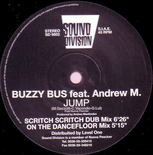 Buzzy Bus feat. Andrew M.* : Jump (12")