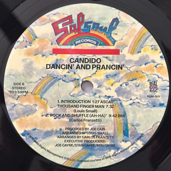 Candido : Dancin' & Prancin' (LP, Album, RE)