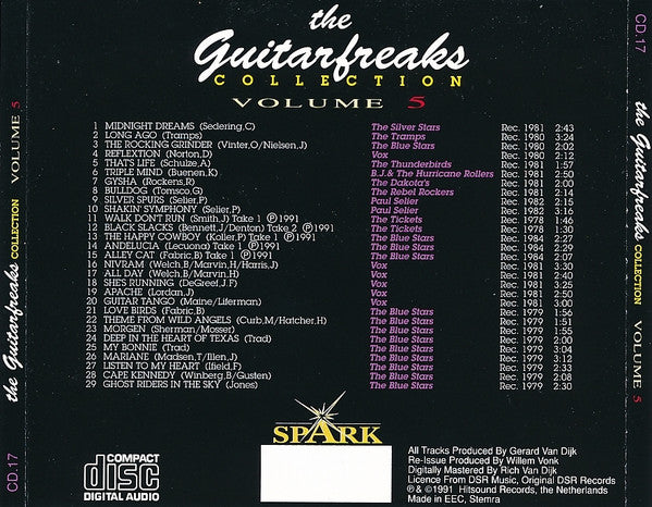 Various : The Guitarfreaks Collection Volume 5 (CD, Comp, RM)
