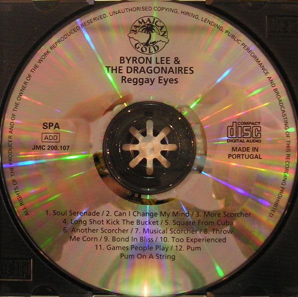 Byron Lee And The Dragonaires : Reggay Eyes (CD, Album, RE, RM)