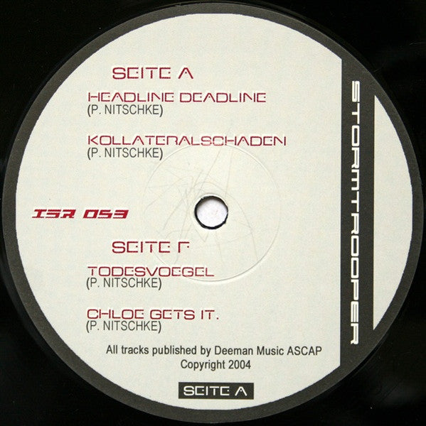 Stormtrooper : Headline Deadline (12")