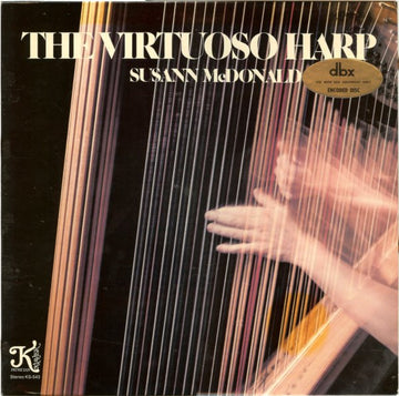 Susann McDonald : The Virtuoso Harp (LP, DBX)